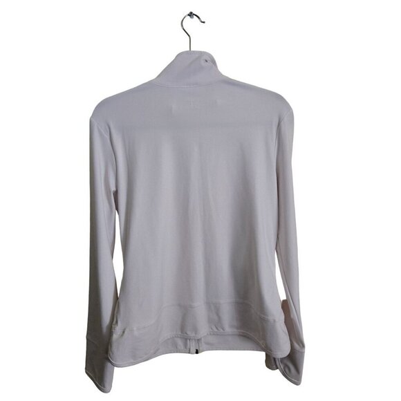 Danskin Now Lot Of 2 Black White Full Zip Mock Neck Track Jacket Size L - Picture 5 of 15